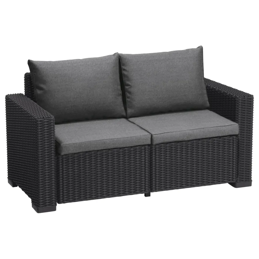 Диван Калифорния 2-х местный (California 2 Sofa), графит